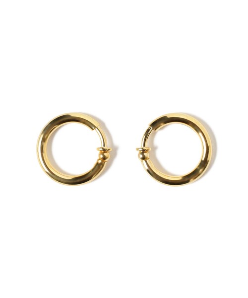 Ray BEAMS（レイビームス）の「フープ イヤリング（イヤリング・レディース・シルバー/ゴールド・ONE SIZE）」の6枚目の写真