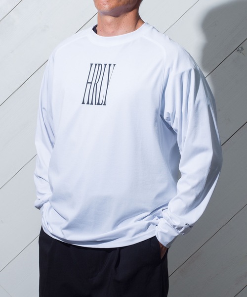 【セール】【Hurley/ハーレー】オーバーサイズシルエットロングTシャツ ファントム UPF50+ M PHANTOM LS TEE HRLY（Tシャツ/カットソー）｜Hurley （ハーレー）