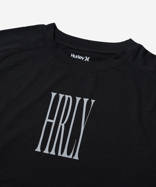 【セール】【Hurley/ハーレー】オーバーサイズシルエットロングTシャツ ファントム UPF50+ M PHANTOM LS TEE HRLY（Tシャツ/カットソー）｜Hurley （ハーレー）