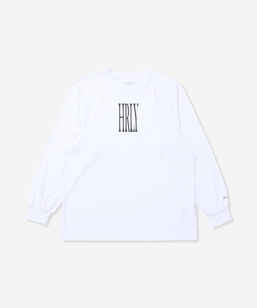【セール】【Hurley/ハーレー】オーバーサイズシルエットロングTシャツ ファントム UPF50+ M PHANTOM LS TEE HRLY（Tシャツ/カットソー）｜Hurley （ハーレー）