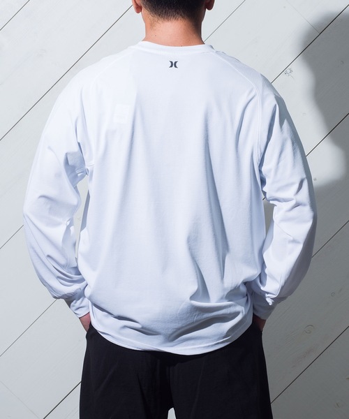 【セール】【Hurley/ハーレー】オーバーサイズシルエットロングTシャツ ファントム UPF50+ M PHANTOM LS TEE HRLY（Tシャツ/カットソー）｜Hurley （ハーレー）