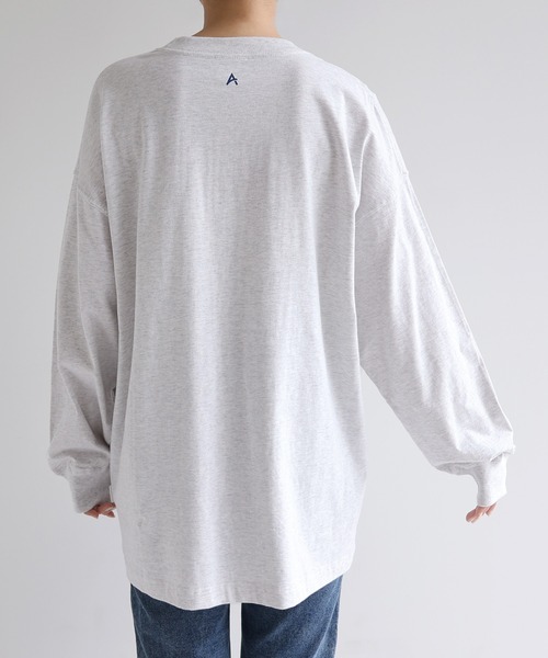 セール】ANOTHERロゴプリント長袖Tシャツ（Tシャツ/カットソー）｜ANME