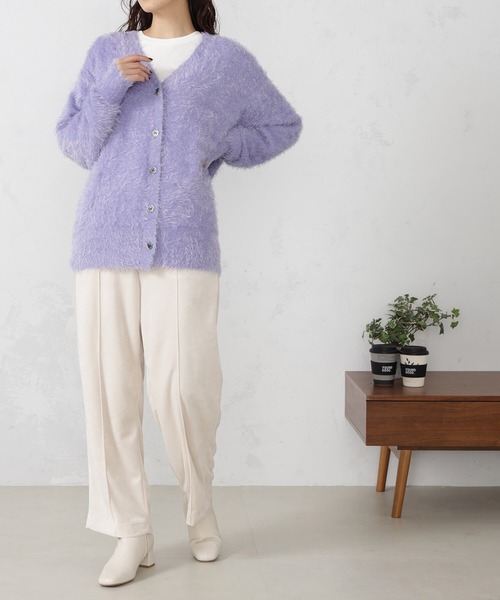 FOUND GOOD（ファウンドグッド）の「ベロアイージーパンツ（その他パンツ・レディース・アイボリー/ブラック/ブラウン系8/オレンジ系5/ブルー系5・L/M/S）」の17枚目の写真