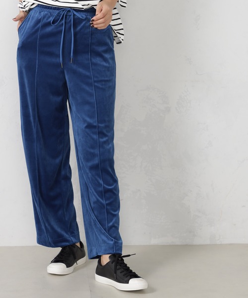 FOUND GOOD（ファウンドグッド）の「ベロアイージーパンツ（その他パンツ・レディース・アイボリー/ブラック/ブラウン系8/オレンジ系5/ブルー系5・L/M/S）」の18枚目の写真