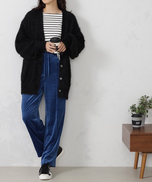 FOUND GOOD（ファウンドグッド）の「ベロアイージーパンツ（その他パンツ・レディース・アイボリー/ブラック/ブラウン系8/オレンジ系5/ブルー系5・L/M/S）」の21枚目の写真