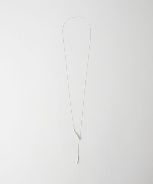 CITEN（シテン）の「＜CITEN＞ラインラリアット ネックレス（ネックレス・レディース・シルバー/ゴールド・FREE）」の4枚目の写真