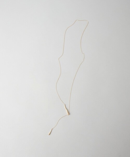 CITEN（シテン）の「＜CITEN＞ラインラリアット ネックレス（ネックレス・レディース・シルバー/ゴールド・FREE）」の8枚目の写真