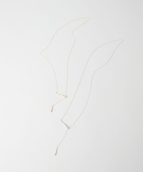 CITEN（シテン）の「＜CITEN＞ラインラリアット ネックレス（ネックレス・レディース・シルバー/ゴールド・FREE）」の12枚目の写真