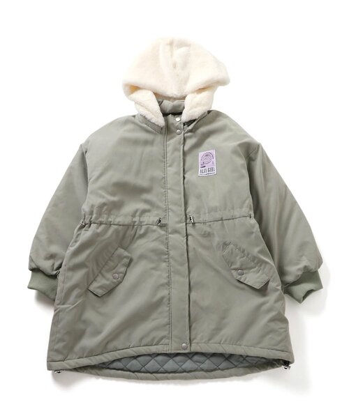 algy(アルジー)の「モンスターコート(ダウンジャケット/コート・キッズ・ブラック/アイボリー/カーキ・XX-SMALL/X-SMALL/SMALL/MEDIUM)」の7枚目の写真