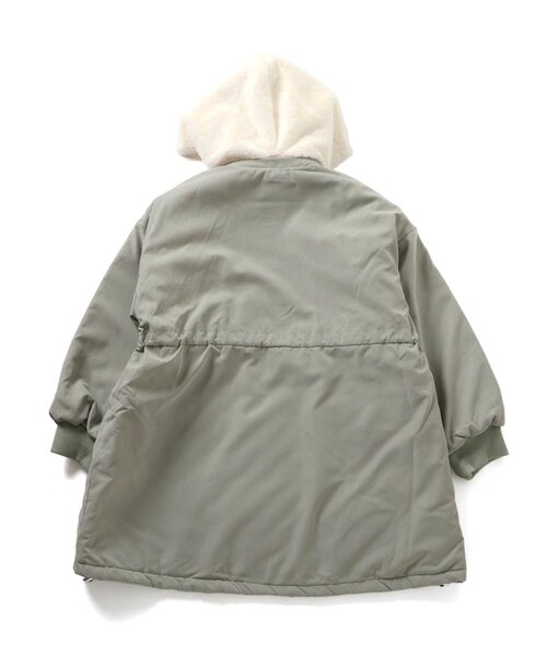 algy(アルジー)の「モンスターコート(ダウンジャケット/コート・キッズ・ブラック/アイボリー/カーキ・XX-SMALL/X-SMALL/SMALL/MEDIUM)」の13枚目の写真