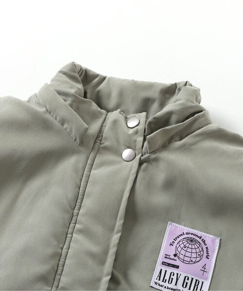 algy(アルジー)の「モンスターコート(ダウンジャケット/コート・キッズ・ブラック/アイボリー/カーキ・XX-SMALL/X-SMALL/SMALL/MEDIUM)」の15枚目の写真