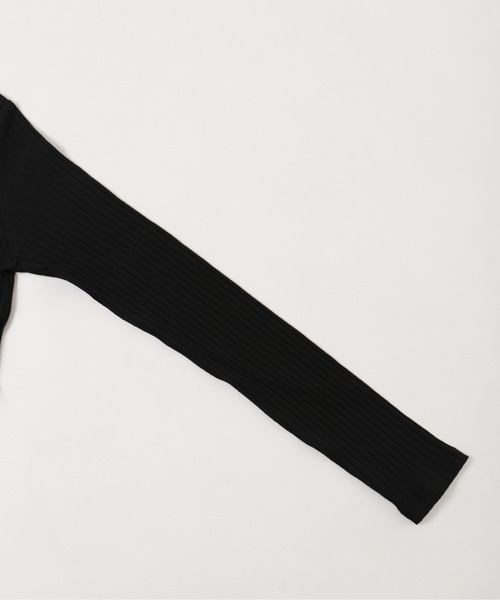 PHILLY（フィリー）の「【PHILLY】コンパクトレースアップロンT（Tシャツ/カットソー・レディース・ピンク/ブラック/グレー・FREE）」の21枚目の写真