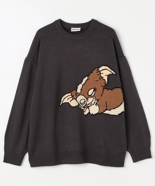 【セール】限定展開 GREMLINS ビッグシルエット ジャガード クルーネックニット / グレムリン（ニット/セーター）｜FREAK'S STORE（フリークスストア）