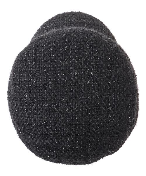 INGNI（イング）の「ツイードキャスケット（ハット・レディース・ブラック/アイボリー・ONE SIZE）」の12枚目の写真