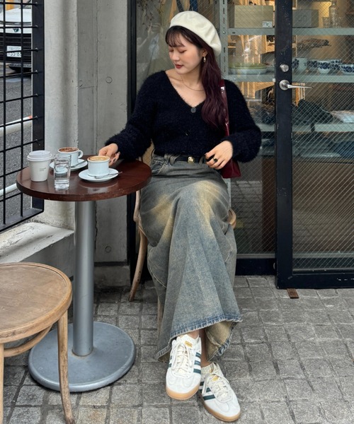 efill(エフィル)の「シャギーカーディガン(カーディガン/ボレロ・レディース・ブラック/グレー・FREE)」の13枚目の写真