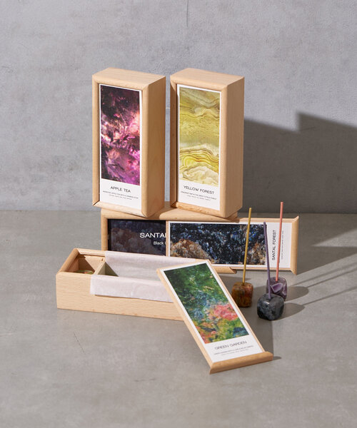 BIRTHDAY BAR（バースデイバー）の「【Relyus レリアス】Wood＆Crystal incense set（ルームフレグランス/お香・レディース・ゴールド系その他5/グリーン/ネイビー/パープル・0）」の11枚目の写真