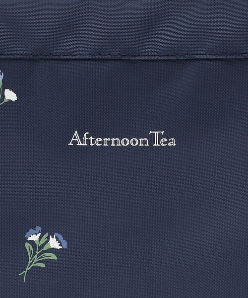 Afternoon Tea(アフタヌーンティー)の「エリタージュフルールスタンド保冷バッグM(トートバッグ・レディース・ネイビー・ONE SIZE)」の5枚目の写真