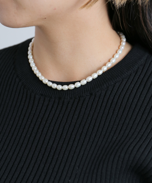 IENA（イエナ）の「les bonbon/ル ボンボン cocoon pearl necklace WH ネックレス BOB589（ネックレス・レディース・ホワイト・FREE）」の10枚目の写真