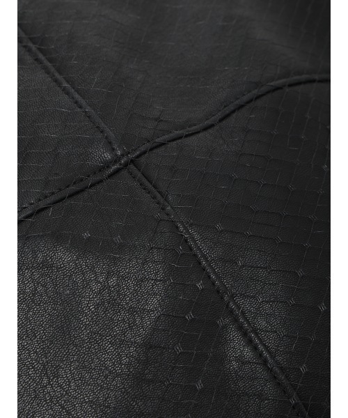 EIMY ISTOIRE（エイミーイストワール）の「フェイクレザーチュールベレー（ハンチング/ベレー帽・レディース・ブラック・F）」の7枚目の写真