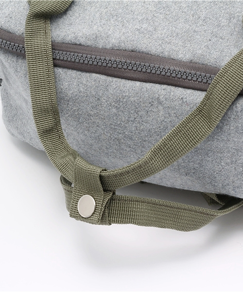 Chico（チコ）の「【who's who Chico】ウール・ナイロンリュック（バックパック/リュック・レディース・ブラック/グレー・FREE）」の6枚目の写真