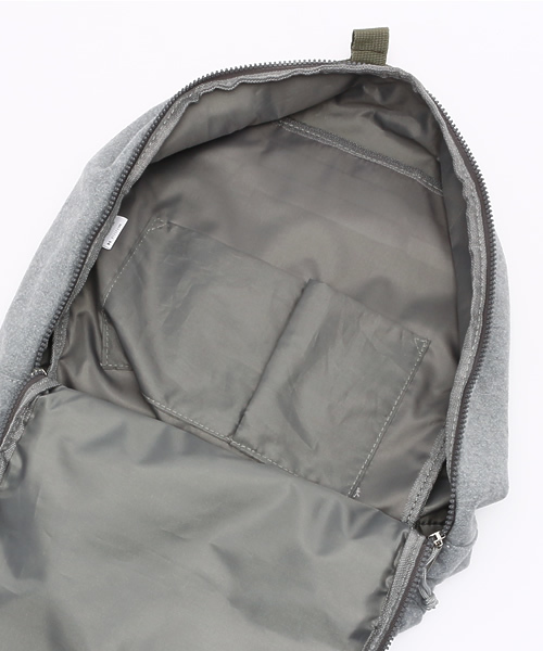 Chico（チコ）の「【who's who Chico】ウール・ナイロンリュック（バックパック/リュック・レディース・ブラック/グレー・FREE）」の3枚目の写真
