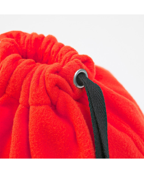 VICTIM（ヴィクティム）の「VICTIM ヴィクティム / FLEECE BAG フリース巾着バッグ / VTM-24-A-110（トートバッグ・メンズ・オレンジ・FREE）」の2枚目の写真