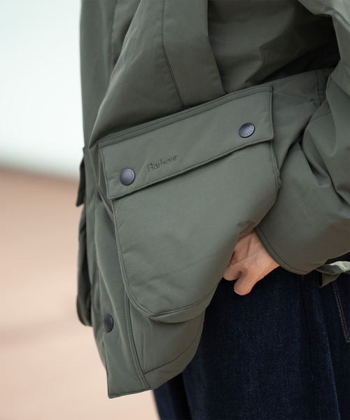 Barbour（バブアー）の「Barbour / バブアー  OS BEDALE PADDED CASUAL JACKET（その他アウター・メンズ・カーキ/ブラック・40/38）」の17枚目の写真