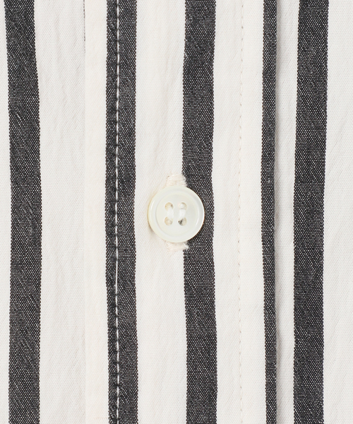 ≪追加≫コットンストライプレギュラーカラーシャツ（シャツ