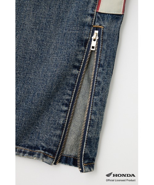 MOUSSY（マウジー）の「HONDA DENIM WIDE BAGGY（デニムパンツ
