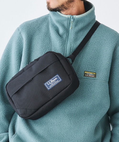 L.L.Bean(エルエルビーン)の「ハンターズ・トート・クロスボディ・パック(ボディバッグ/ウエストポーチ・レディース・ブラウン/カモフラージュ/ブラック・ONE SIZE)」の18枚目の写真