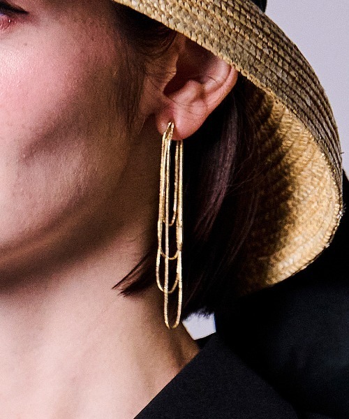 jenne グルグルチェーンピアス グルグルチェーンピアス（ピアス（両耳用））｜JENNE（ジェンヌ