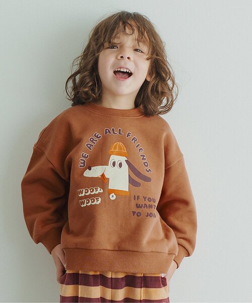 セール】2柄グラフィックトレーナー（スウェット）｜p.premier（ピー