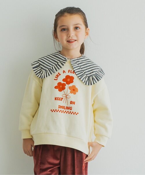 セール】2柄グラフィックトレーナー（スウェット）｜p.premier（ピー