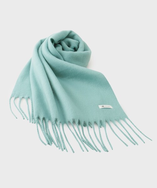 tk.TAKEO KIKUCHI(ティーケータケオキクチ)の「◆ブークレボリュームマフラー(マフラー・レディース・ブラック系1/ダークグリーン系/ダークグリーン系5/グリーン系/ブラック系/ブルー系2/ダークブラウン系8/オフホワイト/ブラック/グレー系4・00)」の10枚目の写真