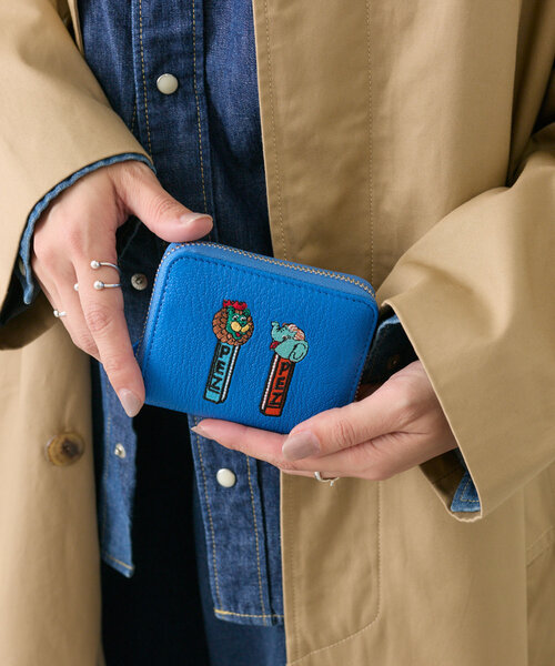イアパピヨネ　PEZ × perche × ear コラボ　ジャバラ折り財布 PEZ(ペッツ)×perche(ペルケ)×ear】コラボジャバラ折り財布（財布