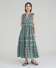 【美品♡クリーニング済】Demi-Luxe BEAMS　ワンピース　グリーン　M 64261618353_C_2.jpg