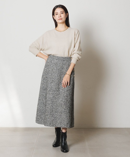 Elura(エルーラ)の「ラクーンリッチニット/127598(ニット/セーター・レディース・ライトベージュ/ラベンダー/ダークブラウン/ライトブルー・MEDIUM/LARGE)」の20枚目の写真