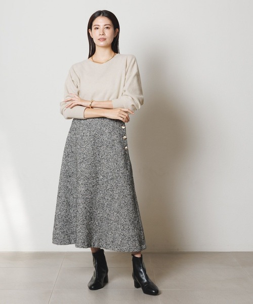 Elura(エルーラ)の「ラクーンリッチニット/127598(ニット/セーター・レディース・ライトベージュ/ラベンダー/ダークブラウン/ライトブルー・MEDIUM/LARGE)」の21枚目の写真