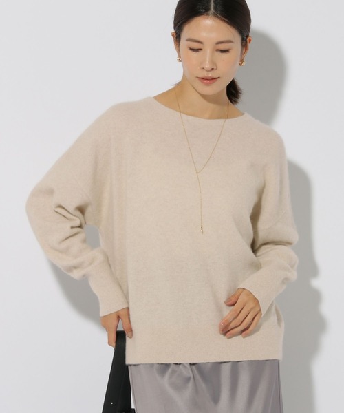 Elura(エルーラ)の「ラクーンリッチニット/127598(ニット/セーター・レディース・ライトベージュ/ラベンダー/ダークブラウン/ライトブルー・MEDIUM/LARGE)」の13枚目の写真