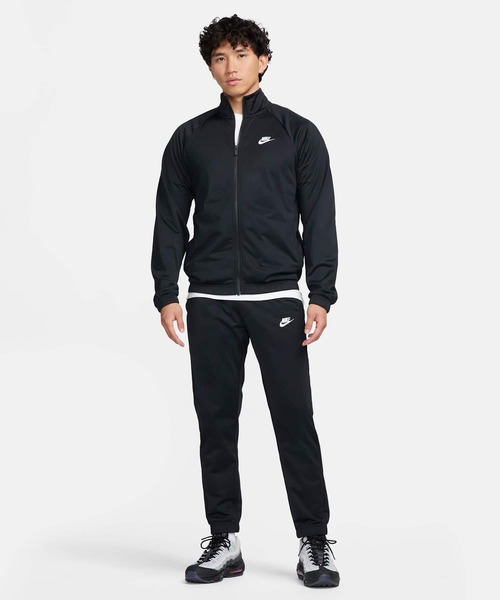 NIKE（ナイキ）の「ナイキ クラブ メンズ ポリニット トラックスーツ / Nike Club Men's Poly-Knit Tracksuit FB7352-010 Black（セットアップ・メンズ・ブラック・2XL/L/M/S/XL）」の3枚目の写真