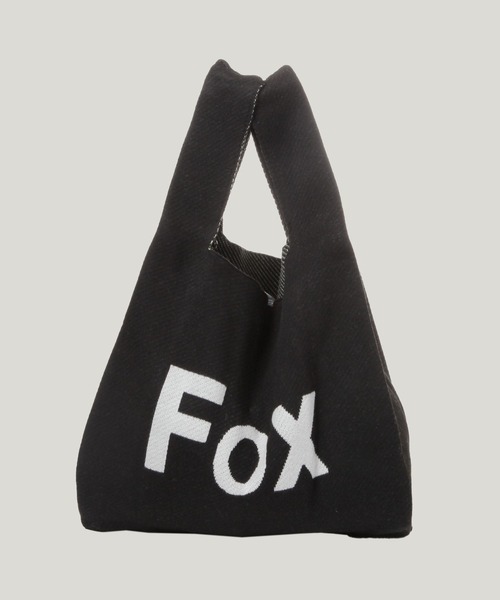 RAGEBLUE(レイジブルー)の「【THE FOX】ニットトートバッグ(トートバッグ・メンズ・グリーン/ピンク系その他/ブラック・FREE)」の5枚目の写真