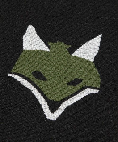 RAGEBLUE(レイジブルー)の「【THE FOX】ニットトートバッグ(トートバッグ・メンズ・グリーン/ピンク系その他/ブラック・FREE)」の8枚目の写真