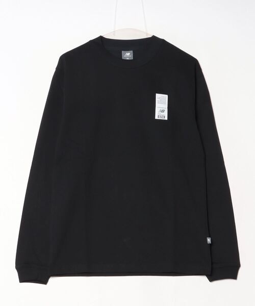 NEW BALANCE(ニューバランス)の「ニューバランス New Balance ロングスリーブTシャツ_Athletics(Tシャツ/カットソー・メンズ・ホワイト/ブラック・LL/S/M/L)」の2枚目の写真