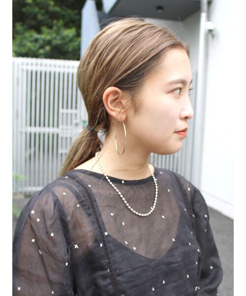 Ungrid（アングリッド）の「ビッグフープピアス（ピアス（両耳用）・レディース・シルバー/ゴールド・FREE）」の3枚目の写真