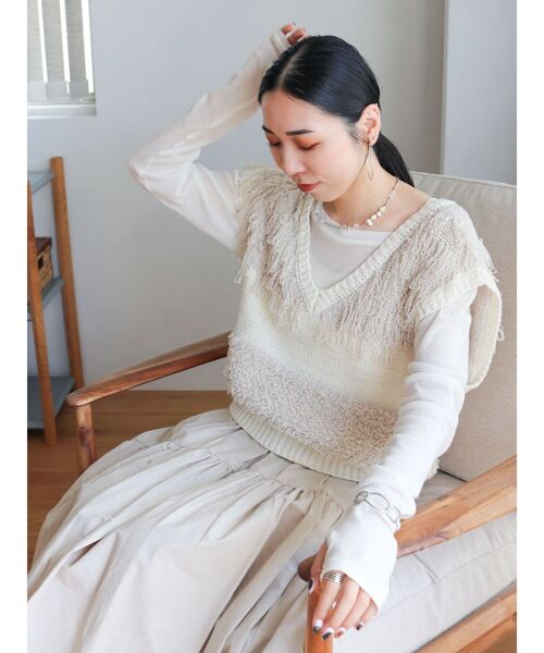 Ungrid（アングリッド）の「ビッグフープピアス（ピアス（両耳用）・レディース・シルバー/ゴールド・FREE）」の7枚目の写真