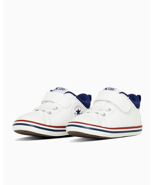CONVERSE(コンバース)の「MINI ALL STAR N V-1 / ミニ オールスター N V-1(スニーカー・キッズ・ホワイト・15.0cm/14.5cm/14.0cm/13.5cm/13.0cm/12.5cm/12.0cm)」の2枚目の写真