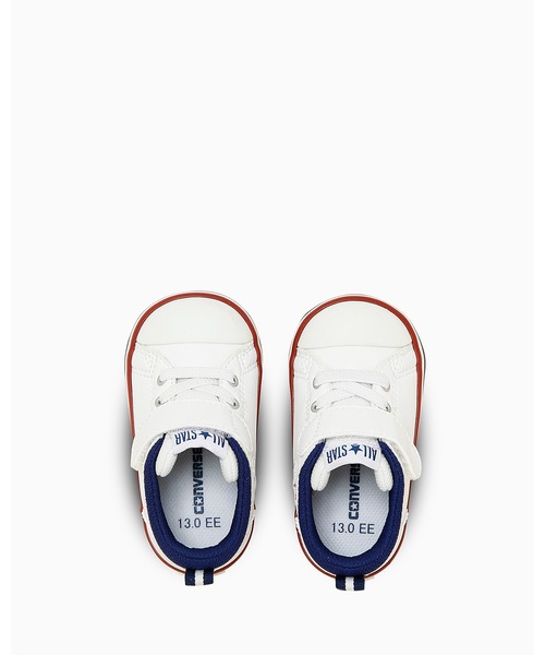 CONVERSE(コンバース)の「MINI ALL STAR N V-1 / ミニ オールスター N V-1(スニーカー・キッズ・ホワイト・15.0cm/14.5cm/14.0cm/13.5cm/13.0cm/12.5cm/12.0cm)」の5枚目の写真