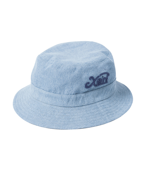 X-girl（エックスガール）の「LOGO REVERSIBLE HAT（ハット・レディース・ブラック/ベージュ・ONE SIZE）」の5枚目の写真