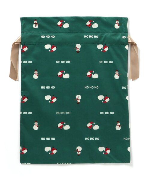 BREEZE（ブリーズ）の「クリスマスギフト巾着 Sサイズ（ラッピングキット・キッズ・レッド/グリーン・SMALL）」の10枚目の写真