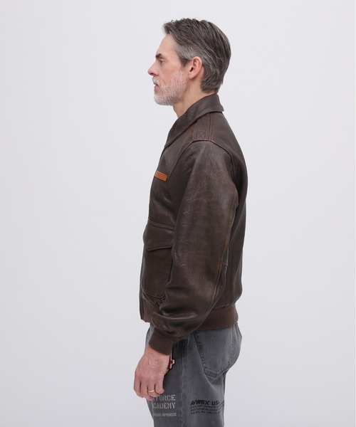 AVIREX(アヴィレックス)の「《50th Anniversary》A-2 BLOUSON / A-2 ブルゾン / AVIREX / アヴィレックス(ブルゾン・メンズ・ブラウン・36/38/40/42/44)」の5枚目の写真